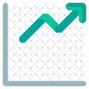 Crescimento Aumento Grafico Ícone