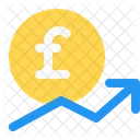 Libra Valor Aumento Ícone
