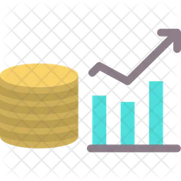 Crescimento monetário  Ícone