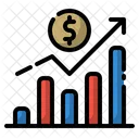 Grafico Crescimento Estatisticas Ícone