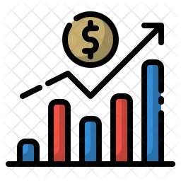Crescimento monetário  Ícone