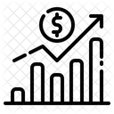 Grafico Crescimento Estatisticas Ícone
