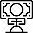 Dinheiro Crescimento Financas Ícone