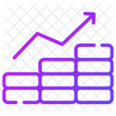 Dinheiro Negocios Crescimento Ícone