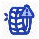 Danger Pneu Simple Icon
