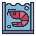 Crevettes Crevettes Fruits De Mer Icon