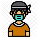 Garoto Avatar Garoto Feliz Ícone