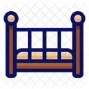 Crib Baby Crib Baby Bed Icon