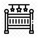 Crib Baby Sleep Icon