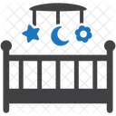 Cradle Rocker Crib Icon