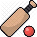Cricket Game Bat Icon