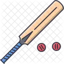 Cricket Bat Sport Icon