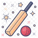 Cricket Olympic Game National Game Icon