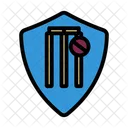 Cricket Badge Cricket Champion Label Icon