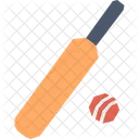 Cricket Bat Board Game Sports Day Icon