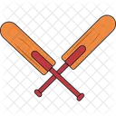 Cricket Cricket Bat Game Icon
