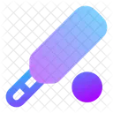 Cricket Bat Icon