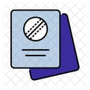 Cricket card  Icon