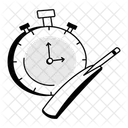 Cricket Time Match Time Match Stopwatch Icon