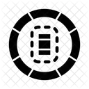Cricket Playground Cricket Pitch Icon