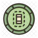 Cricket Playground Cricket Pitch Icon