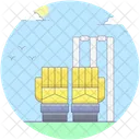 Cricket Gloves  Icon