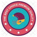 League Competition Logo Helmet Badge Sports Helmet Label Icon