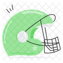 Cricket Helmet Protective Icon