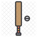 Cricket Ball Cricket Bat Icon