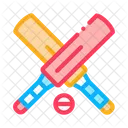 Bats Ball Cricket Icon