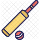 Cricket Game Bat Icon