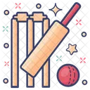 Cricket Olympic Sports Outdoor Sports Icon