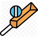 Cricket Ball Bat Icon