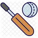 Cricket Game Sports Icon