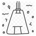Cricket Pitch Playground Play Area Icon