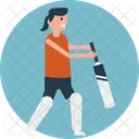 Cricket Player Team Icon
