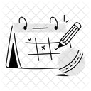 Cricket Schedule Game Schedule Event Schedule Icon