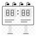 Score Display Cricket Scoreboard Match Scoreboard Icon