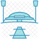 Cricket Stadium Pitch Icon