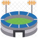 Cricket Stadium Stadium Cricket Playground Icon