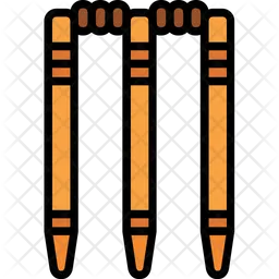 Cricket Stumps  Icon