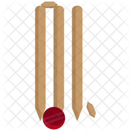 Cricket stumps  Icon