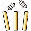 Cricket Stumps Icon