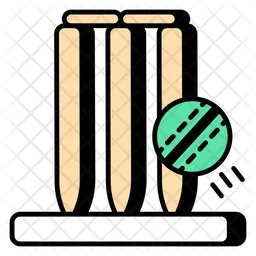 Cricket Wicket  Icon