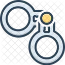 Crime Handcuff Criminal Icône
