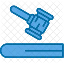 Crime Gavel Judge Icon