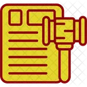 Crime Gavel Judge Icon