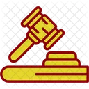 Crime Gavel Judge Icon