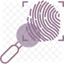 Crime fingerprint  Icon