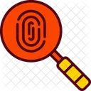 Crime Fingerprint Fingerprint Identity Icon